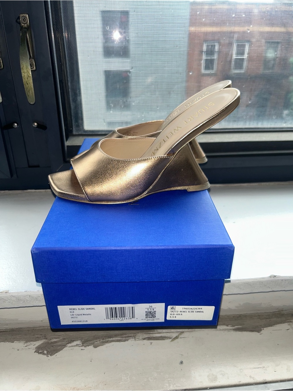 Rebel Slide- Stuart Weitzman